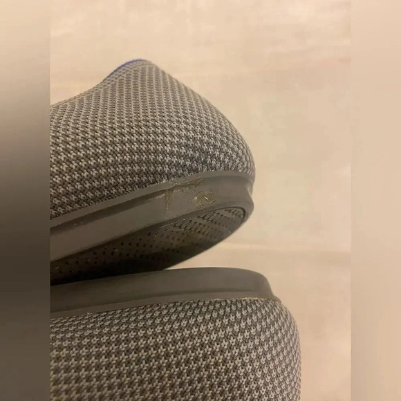 Rothy's Round Toe Flats Cloud Grey Birdseye Size 9.5 - Picture 7 of 8